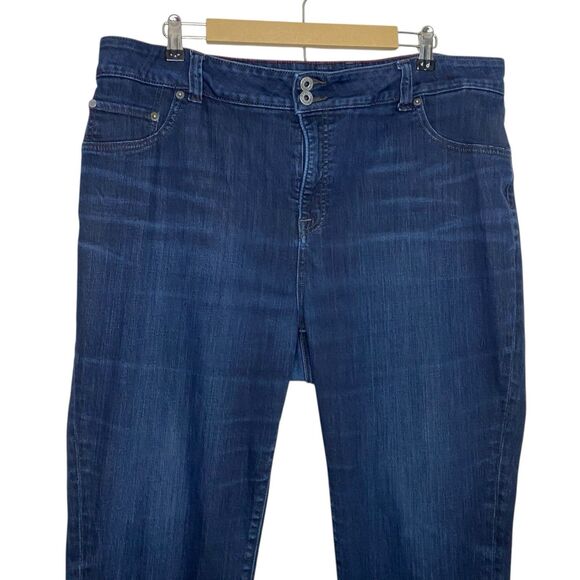 Lucky Brand Jeans Womens 18W Emma Legging High Rise Classic Y2K Denim 40x28 - Picture 5 of 11